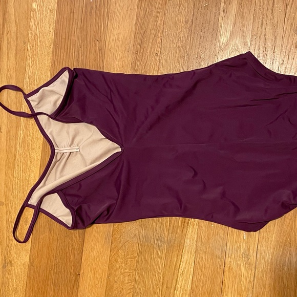 Adult Small Plum Leotard - Picture 2 of 2